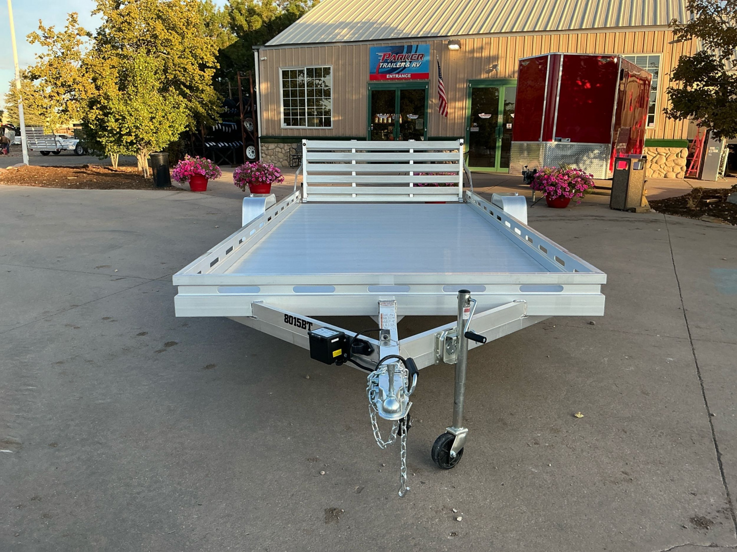 New 2026 Aluma 8015S-EL-BT Utility Trailer