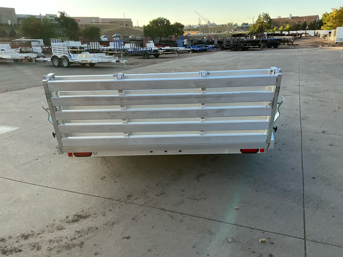 New 2026 Aluma 8015S-EL-BT Utility Trailer