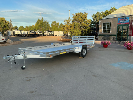 New 2026 Aluma 8015S-EL-BT Utility Trailer