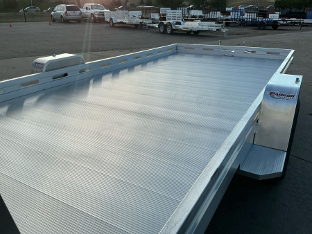 New 2026 Aluma 8015S-EL-BT Utility Trailer