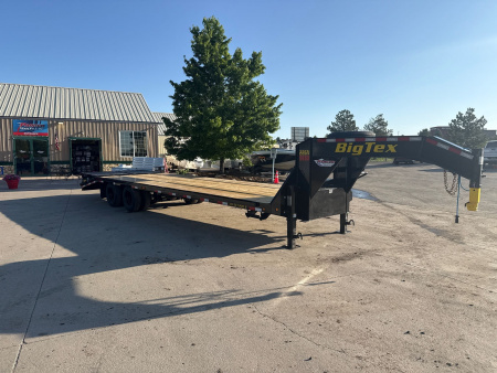 New 2026 Big Tex Trailers 22GN-30D5A-MRBK Flatbed Trailer