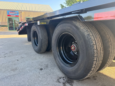 New 2026 Big Tex Trailers 22GN-30D5A-MRBK Flatbed Trailer