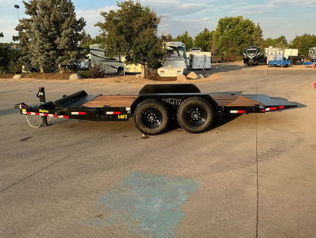 New 2026 Big Tex Trailers 14FT-16BK Flatbed Trailer