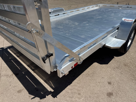 New 2026 Aluma 8015S-EL-BT Utility Trailer
