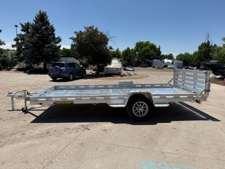 New 2026 Aluma 8015S-EL-BT Utility Trailer