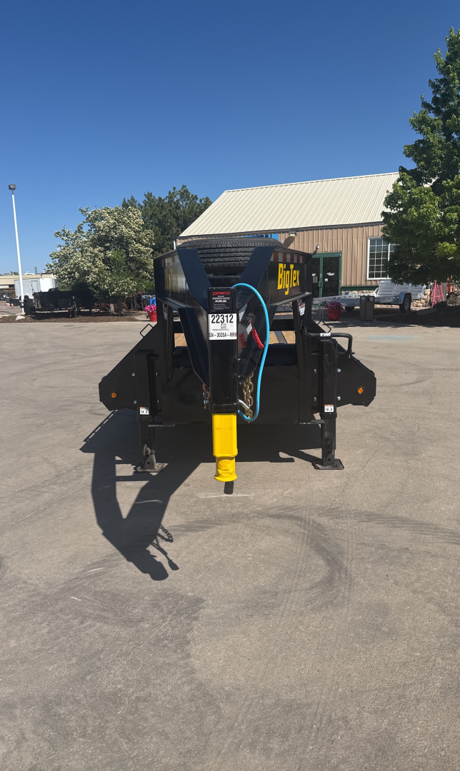 New 2026 Big Tex Trailers 22GN-30D5A-MRBK Flatbed Trailer