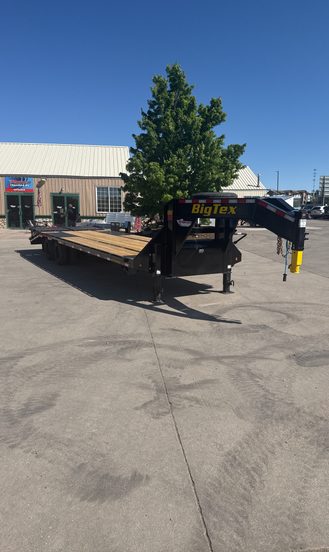 New 2026 Big Tex Trailers 22GN-30D5A-MRBK Flatbed Trailer