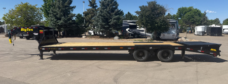 New 2026 Big Tex Trailers 22GN-30D5A-MRBK Flatbed Trailer
