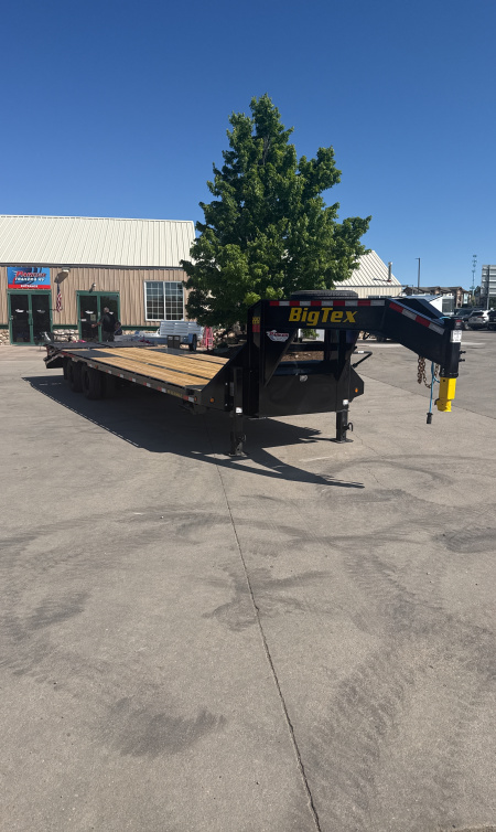 New 2026 Big Tex Trailers 22GN-30D5A-MRBK Flatbed Trailer
