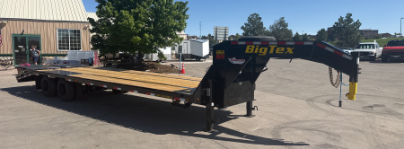 New 2026 Big Tex Trailers 22GN-30D5A-MRBK Flatbed Trailer