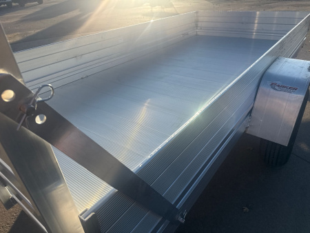 New 2026 Aluma 6812H-ESA-S-TG Utility Trailer
