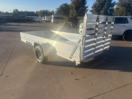 New 2026 Aluma 6812H-ESA-S-TG Utility Trailer