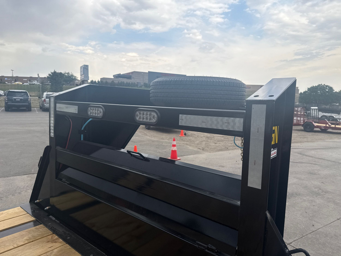 New 2026 Big Tex Trailers 14GN-33D5A-MRBK Flatbed Trailer