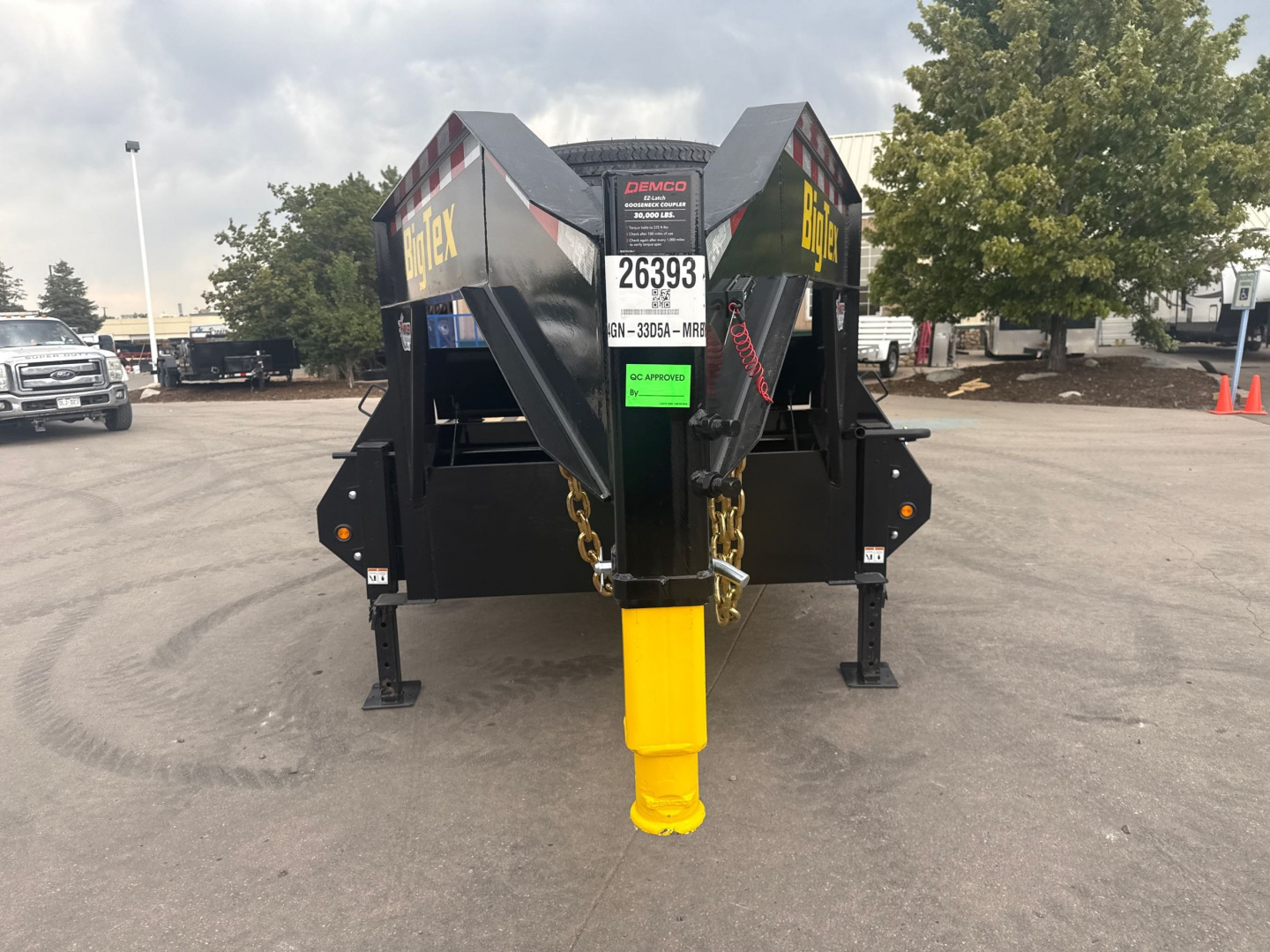New 2026 Big Tex Trailers 14GN-33D5A-MRBK Flatbed Trailer
