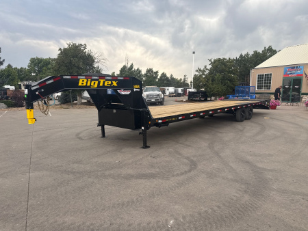 New 2026 Big Tex Trailers 14GN-33D5A-MRBK Flatbed Trailer