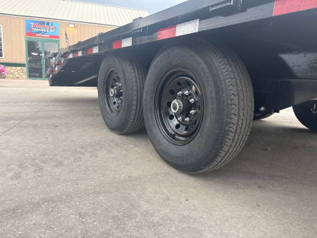 New 2026 Big Tex Trailers 14GN-33D5A-MRBK Flatbed Trailer