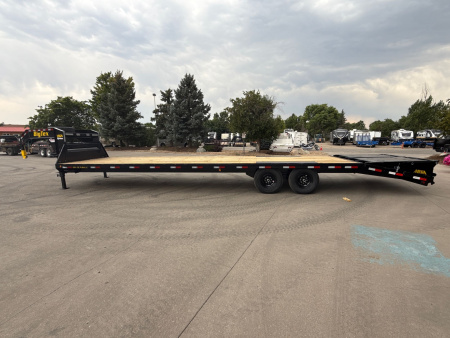 New 2026 Big Tex Trailers 14GN-33D5A-MRBK Flatbed Trailer