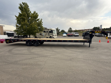 New 2026 Big Tex Trailers 14GN-33D5A-MRBK Flatbed Trailer