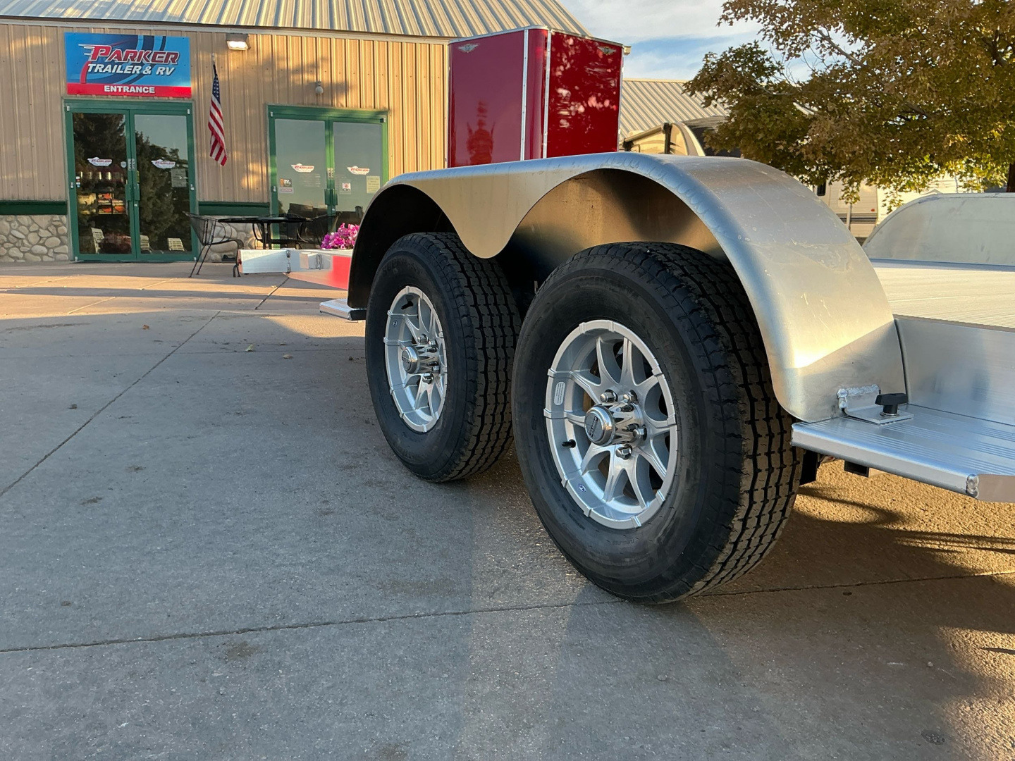 New 2026 Aluma 8216TILT-TA-EL-RTD Flatbed Trailer
