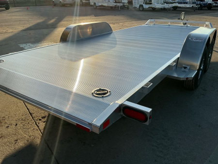 New 2026 Aluma 8216TILT-TA-EL-RTD Flatbed Trailer