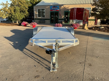 New 2026 Aluma 8216TILT-TA-EL-RTD Flatbed Trailer