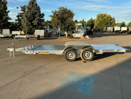 New 2026 Aluma 8216TILT-TA-EL-RTD Flatbed Trailer