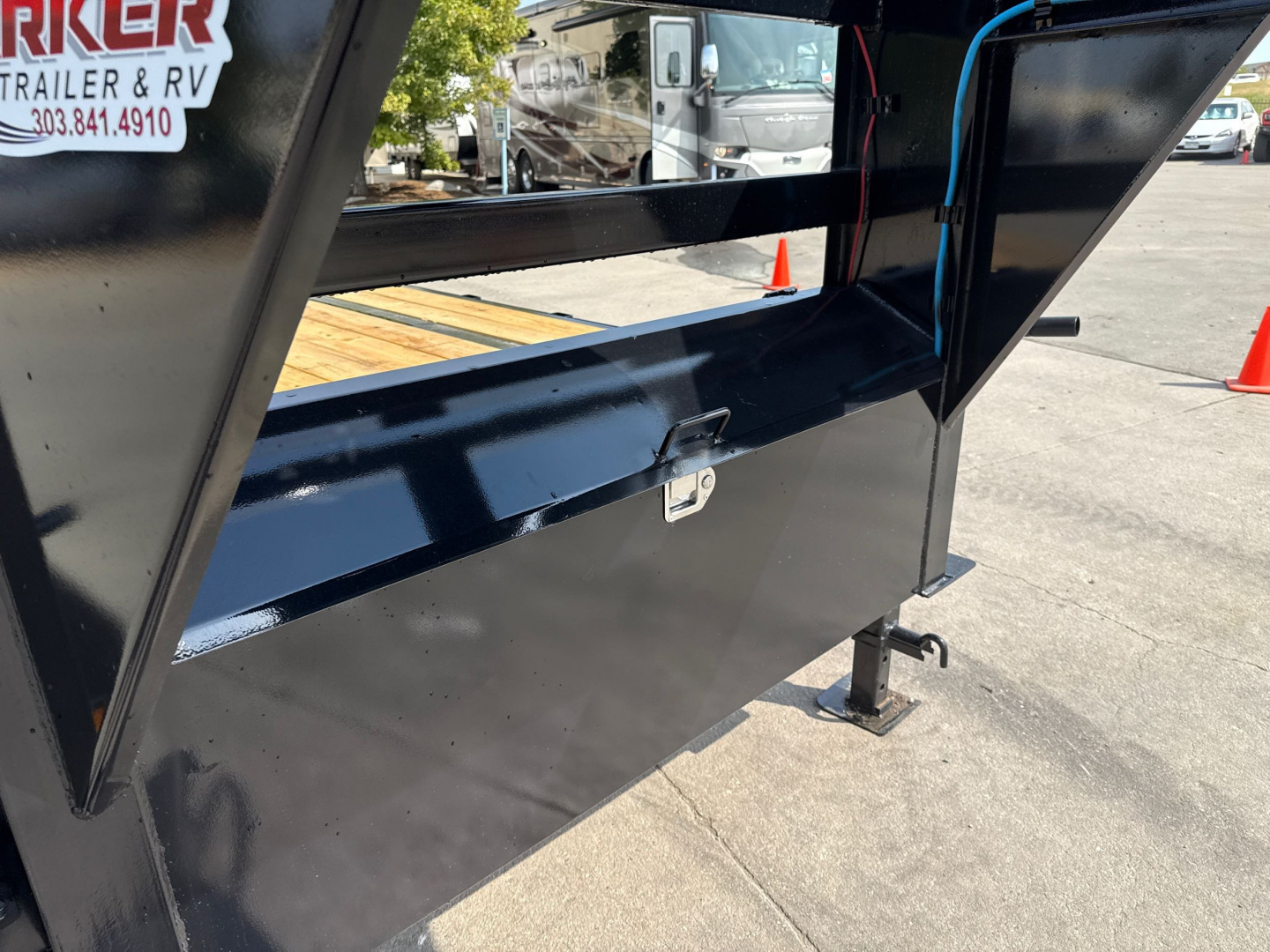 New 2026 Big Tex Trailers 14GN-40D5A-MRBK Flatbed Trailer