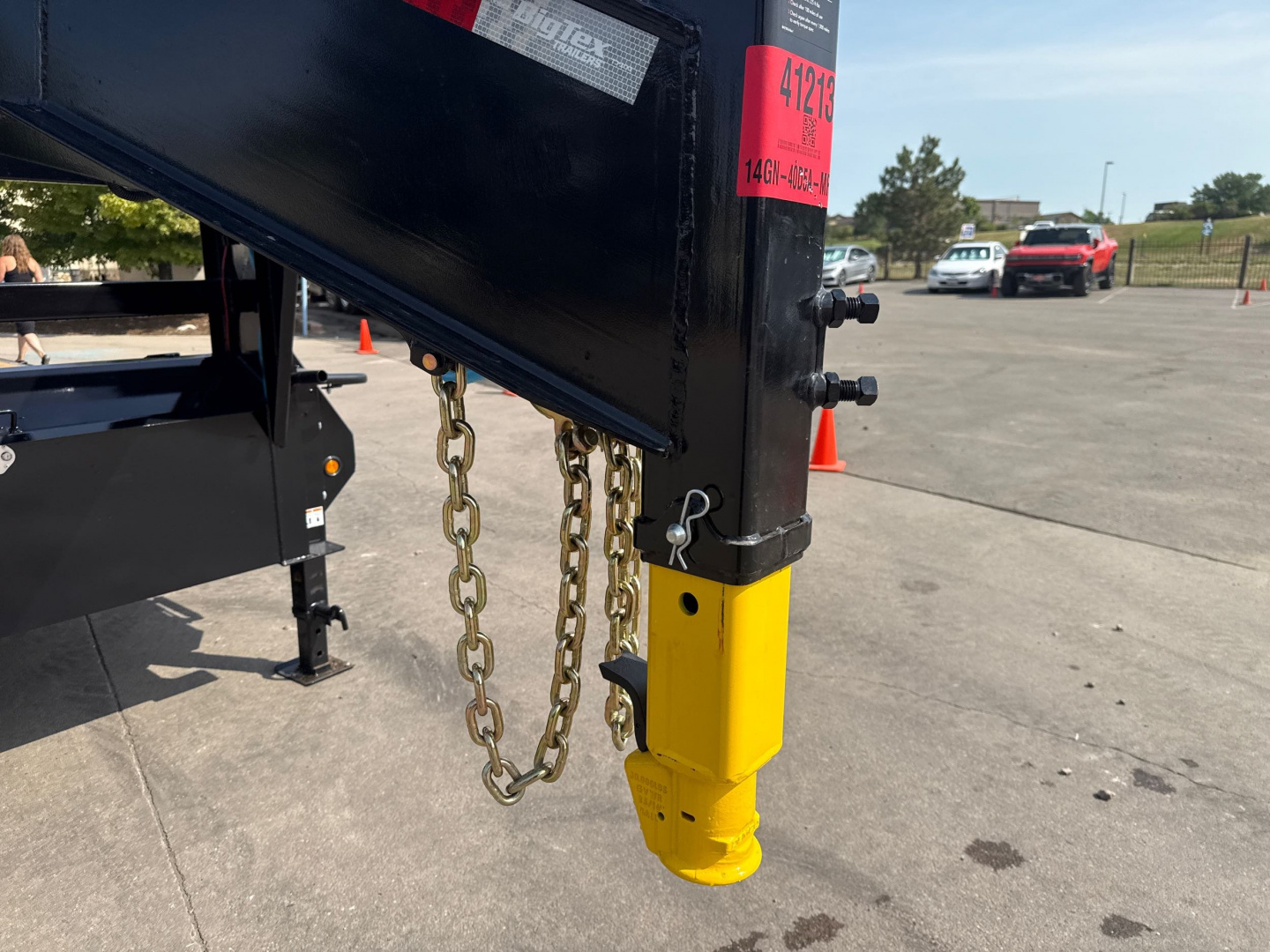 New 2026 Big Tex Trailers 14GN-40D5A-MRBK Flatbed Trailer