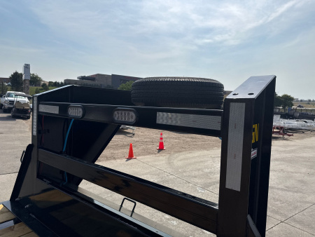 New 2026 Big Tex Trailers 14GN-40D5A-MRBK Flatbed Trailer