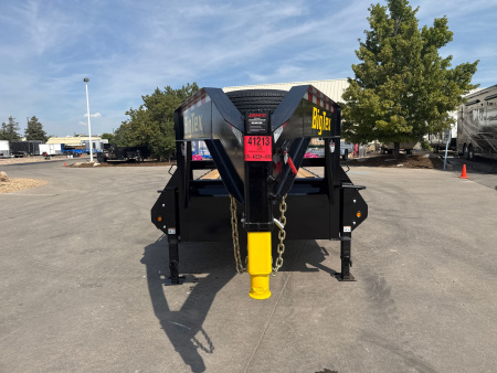 New 2026 Big Tex Trailers 14GN-40D5A-MRBK Flatbed Trailer