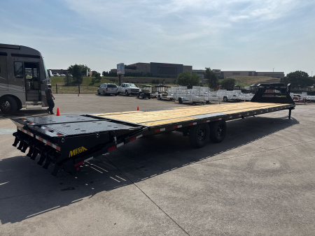 New 2026 Big Tex Trailers 14GN-40D5A-MRBK Flatbed Trailer