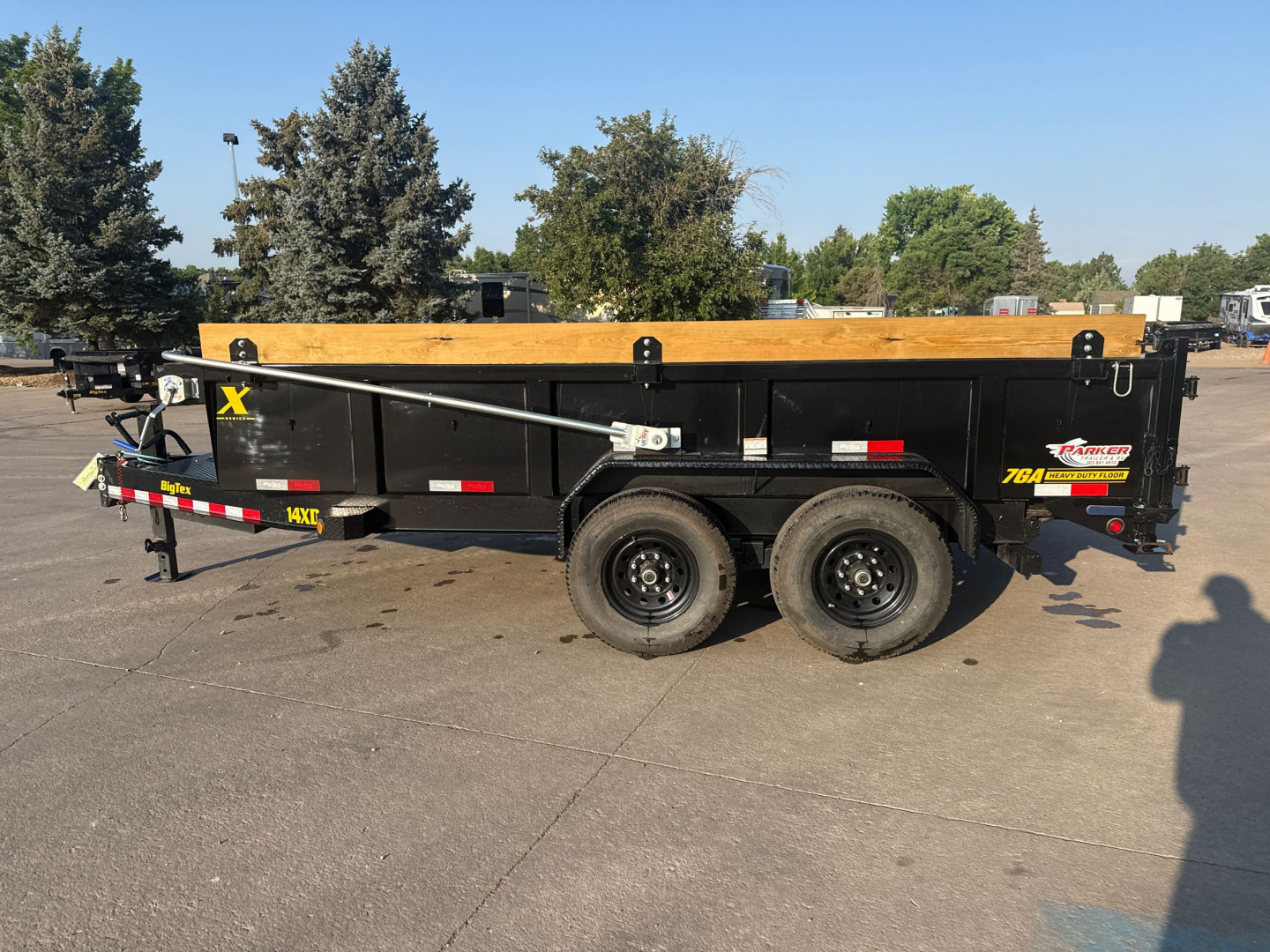 Used 2025 Big Tex Trailers 14XD-14C2A-BK Dump Trailer