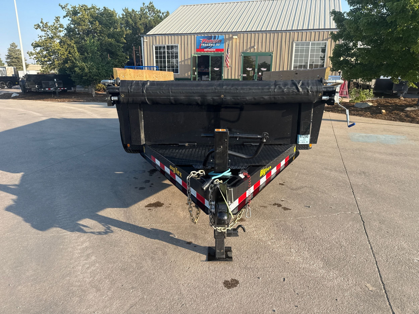 Used 2025 Big Tex Trailers 14XD-14C2A-BK Dump Trailer