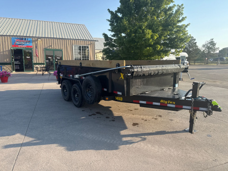 Used 2025 Big Tex Trailers 14XD-14C2A-BK Dump Trailer