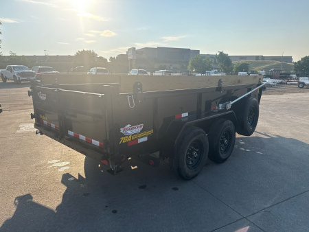 Used 2025 Big Tex Trailers 14XD-14C2A-BK Dump Trailer