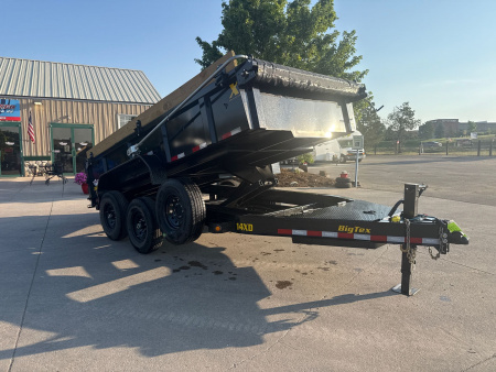 Used 2025 Big Tex Trailers 14XD-14C2A-BK Dump Trailer
