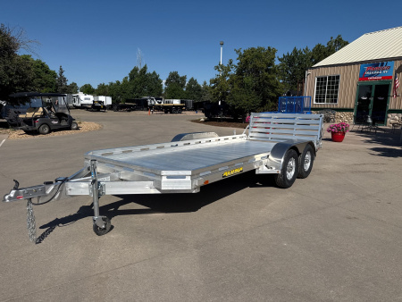 New 2026 Aluma 7816TA-EL-BT-RTD Utility Trailer