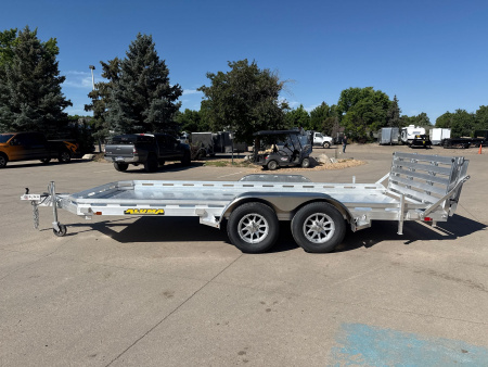 New 2026 Aluma 7816TA-EL-BT-RTD Utility Trailer