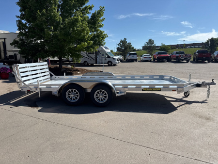 New 2026 Aluma 7816TA-EL-BT-RTD Utility Trailer
