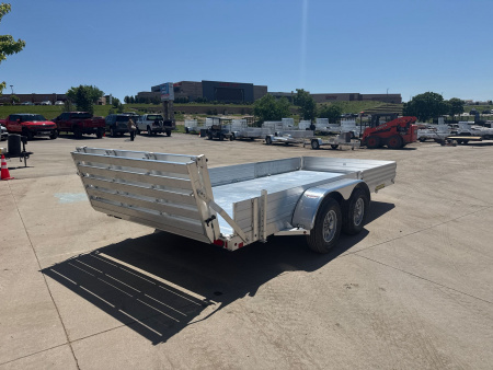 New 2026 Aluma 8116TA-EL-R-BT-SR Utility Trailer