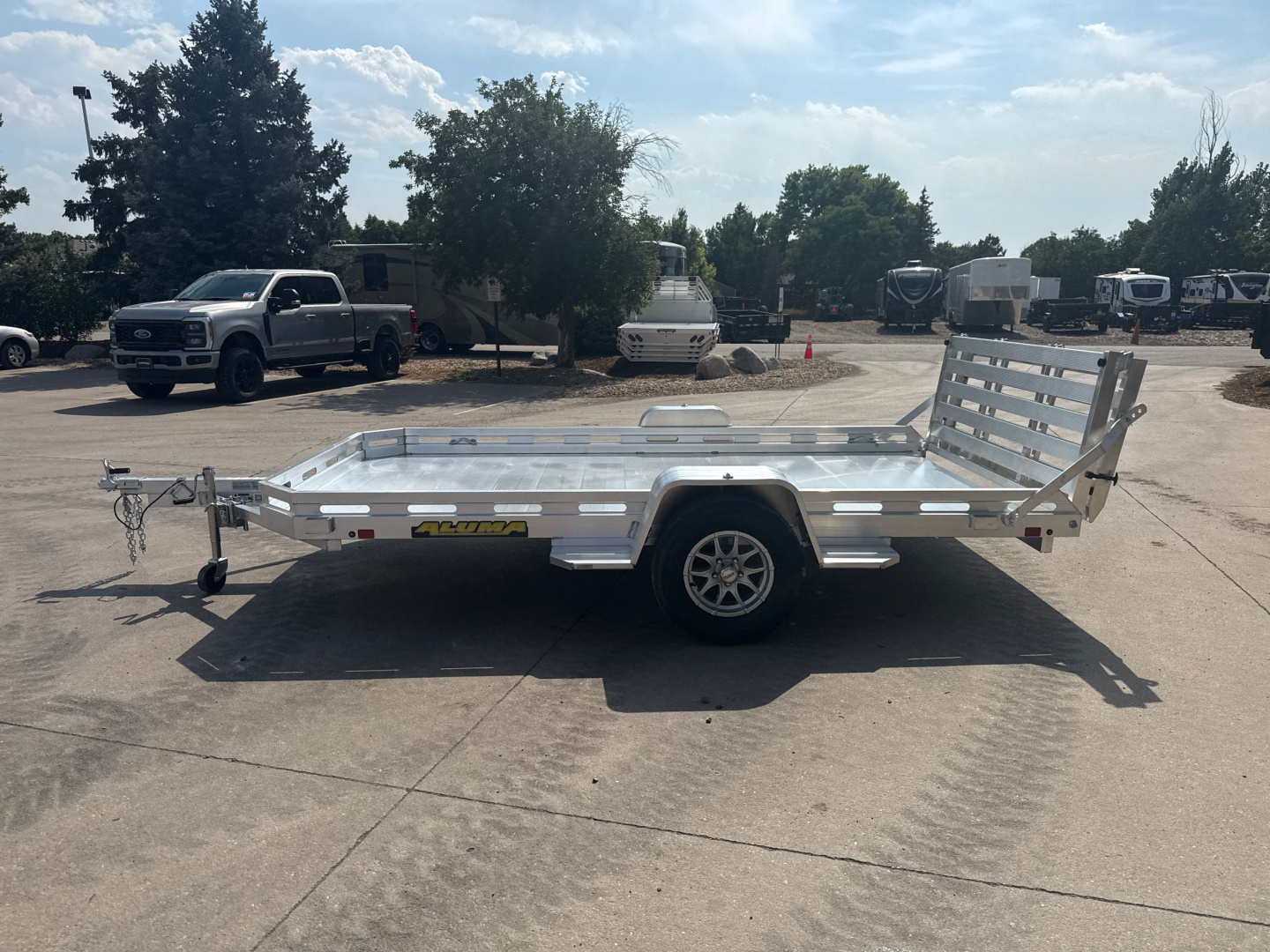 New 2026 Aluma 7712H-S-BT Utility Trailer