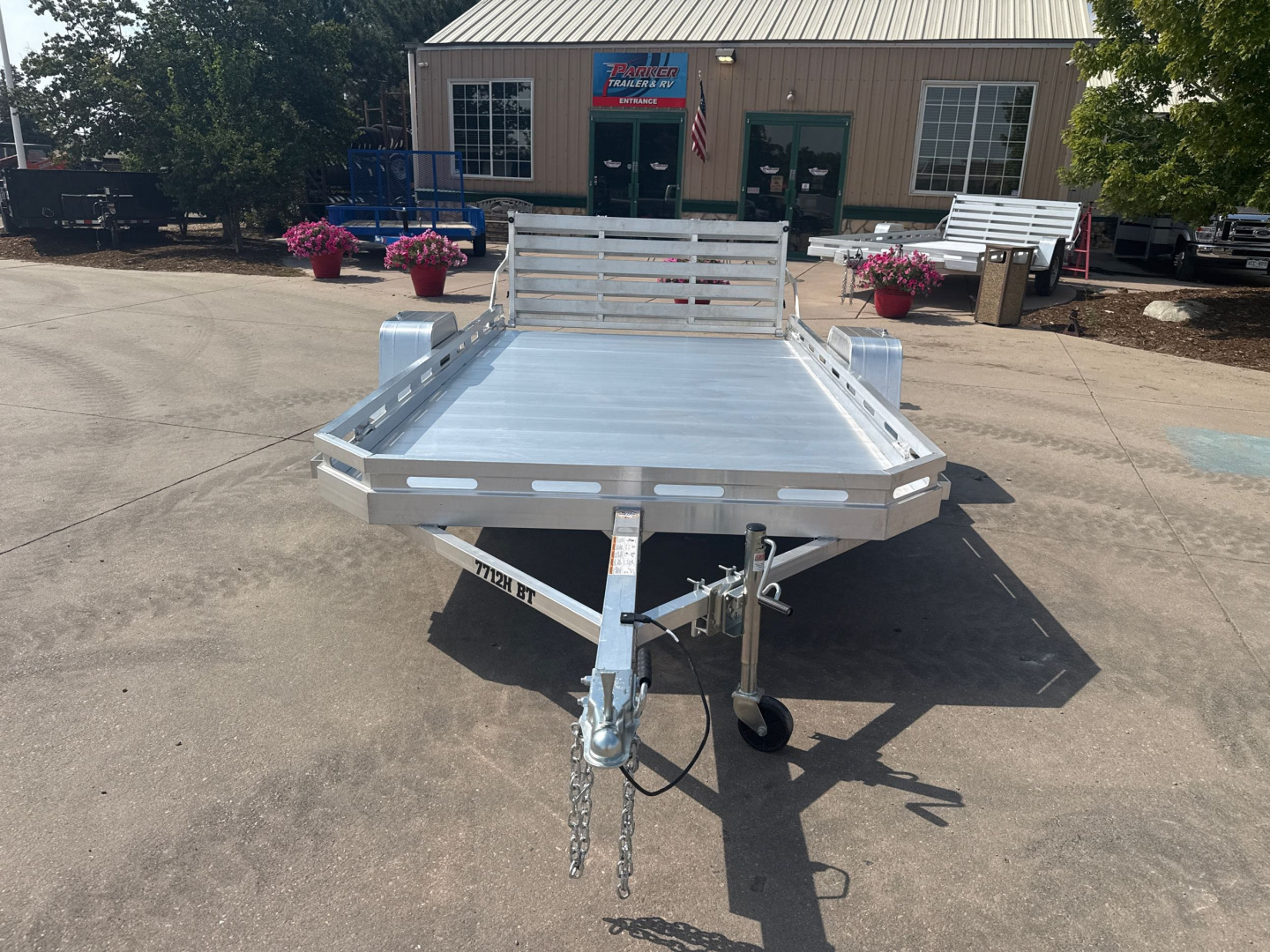 New 2026 Aluma 7712H-S-BT Utility Trailer
