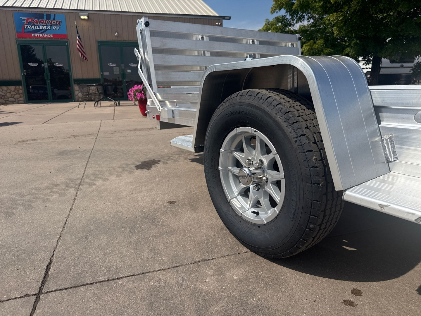 New 2026 Aluma 7712H-S-BT Utility Trailer