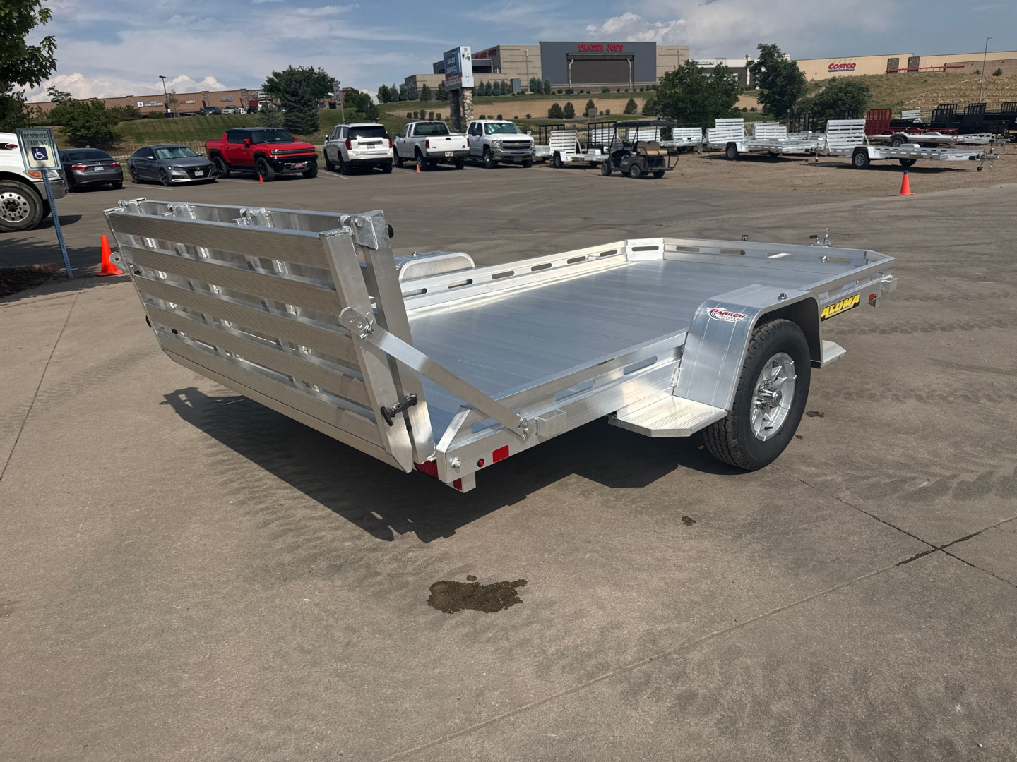 New 2026 Aluma 7712H-S-BT Utility Trailer