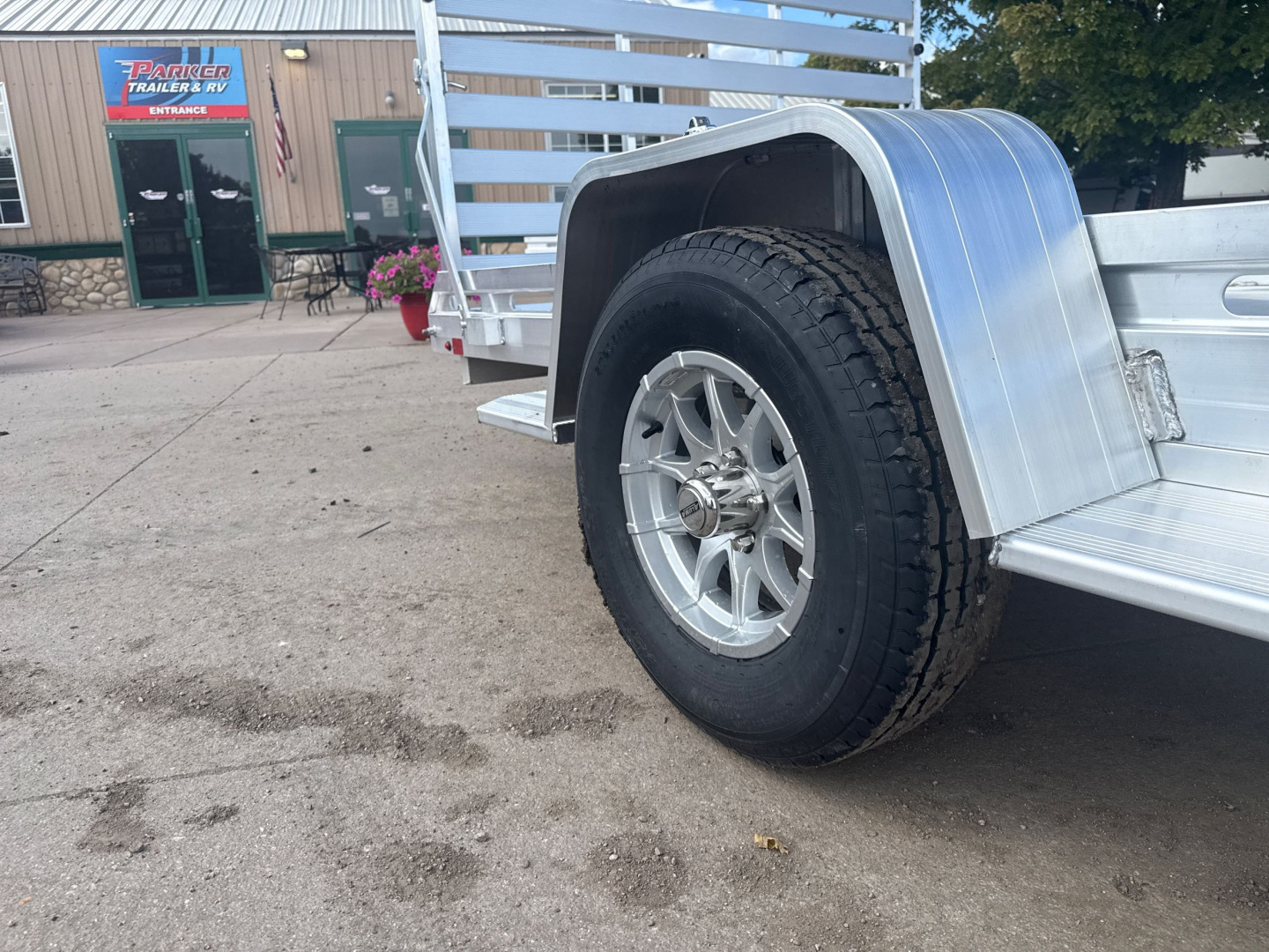 New 2026 Aluma 7712H-S-TG Utility Trailer