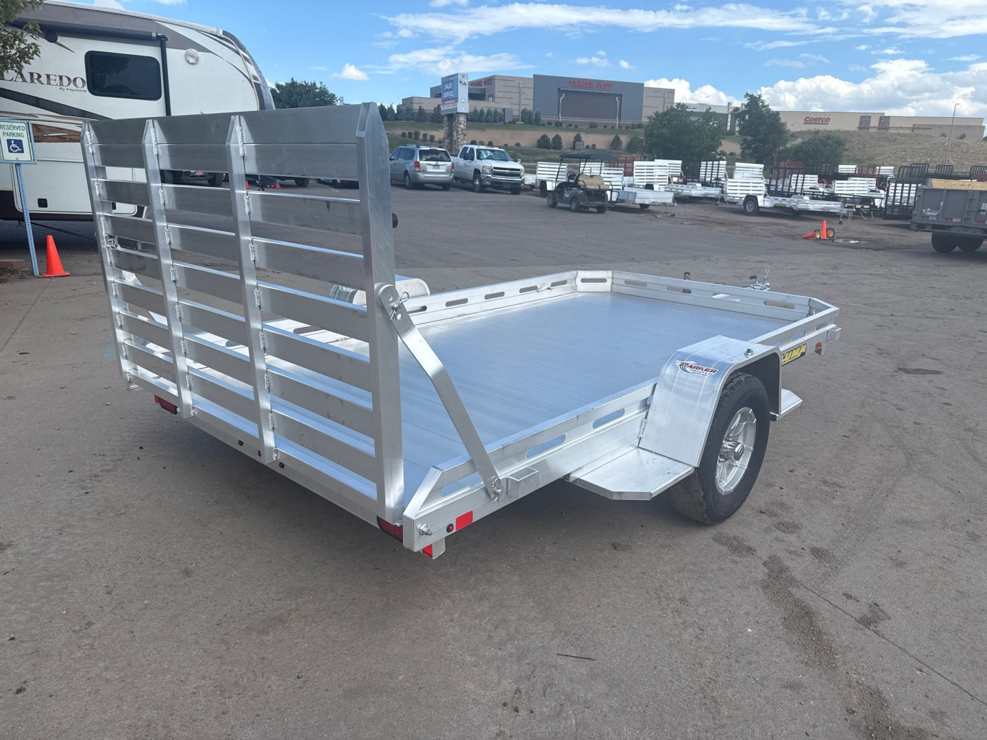 New 2026 Aluma 7712H-S-TG Utility Trailer