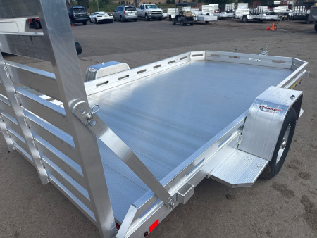 New 2026 Aluma 7712H-S-TG Utility Trailer