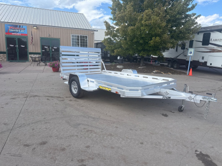 New 2026 Aluma 7712H-S-TG Utility Trailer