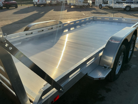New 2026 Aluma 8016TA-EL-R-TG-RTD Utility Trailer