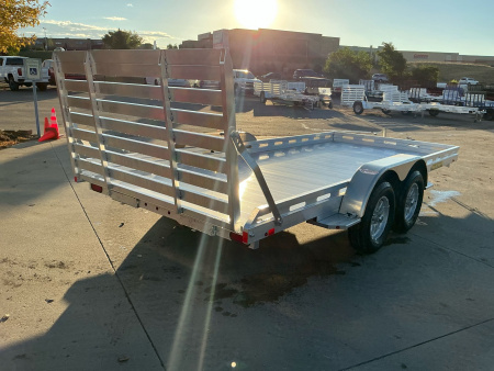 New 2026 Aluma 8016TA-EL-R-TG-RTD Utility Trailer